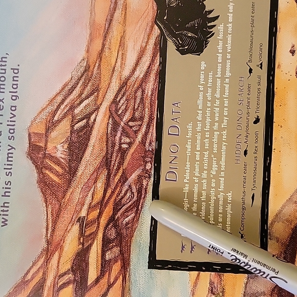 ● Kid's Book: "Hidden Dinosaurs" | EUC - Picture 10 of 16
